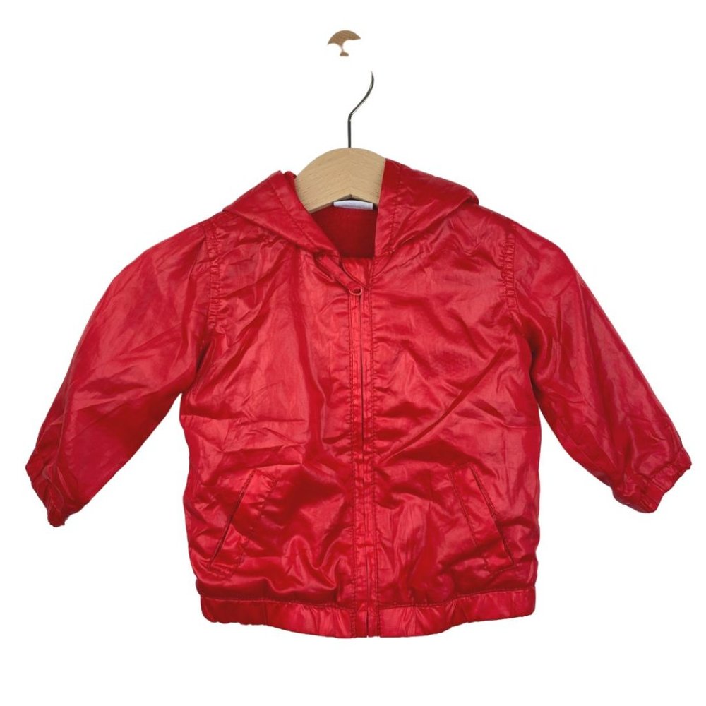 Prenatal Wind Breaker Jacket Lined Red 3-6 Months